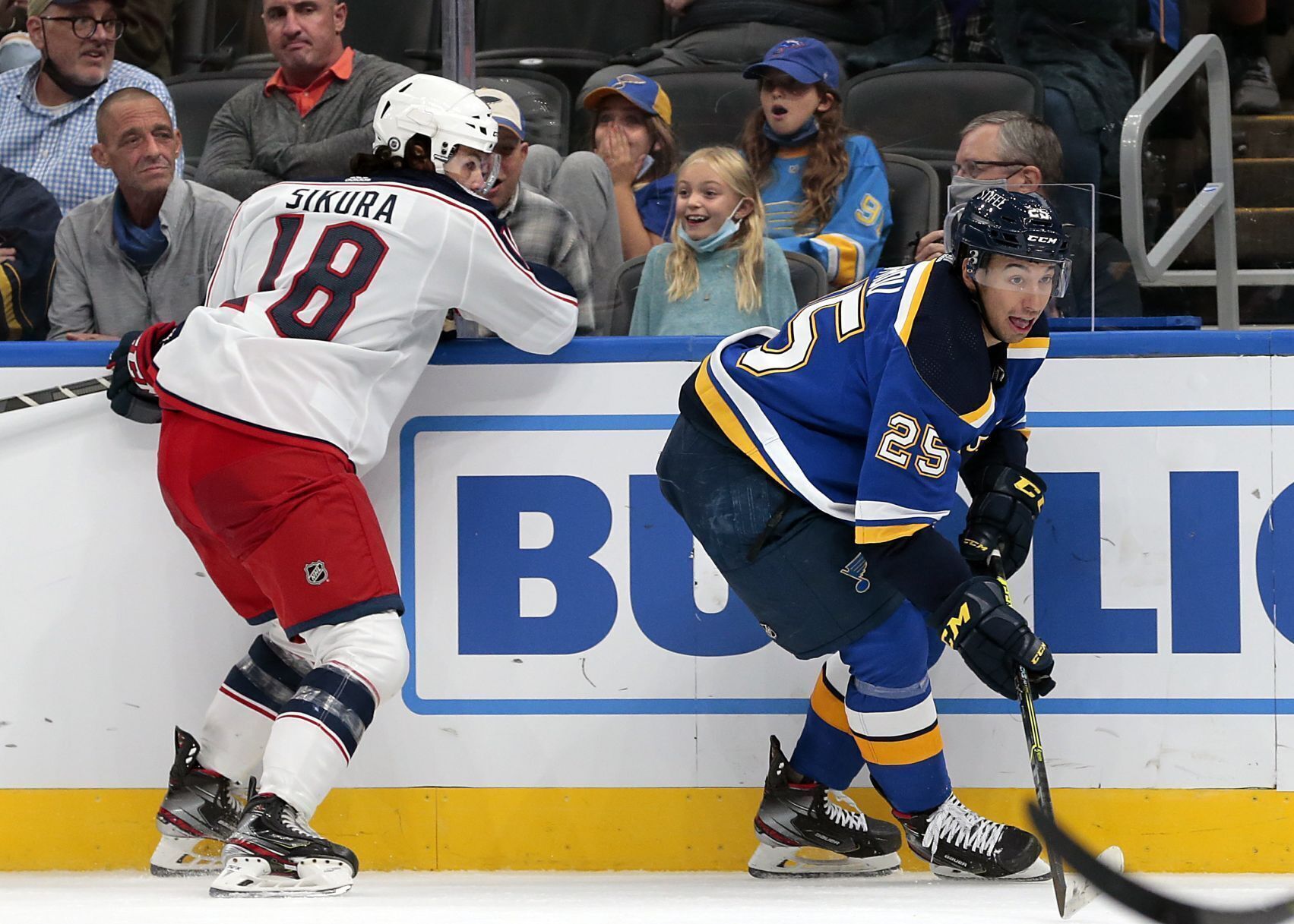 Blues take final exhibition game 7-3 over Blue Jackets